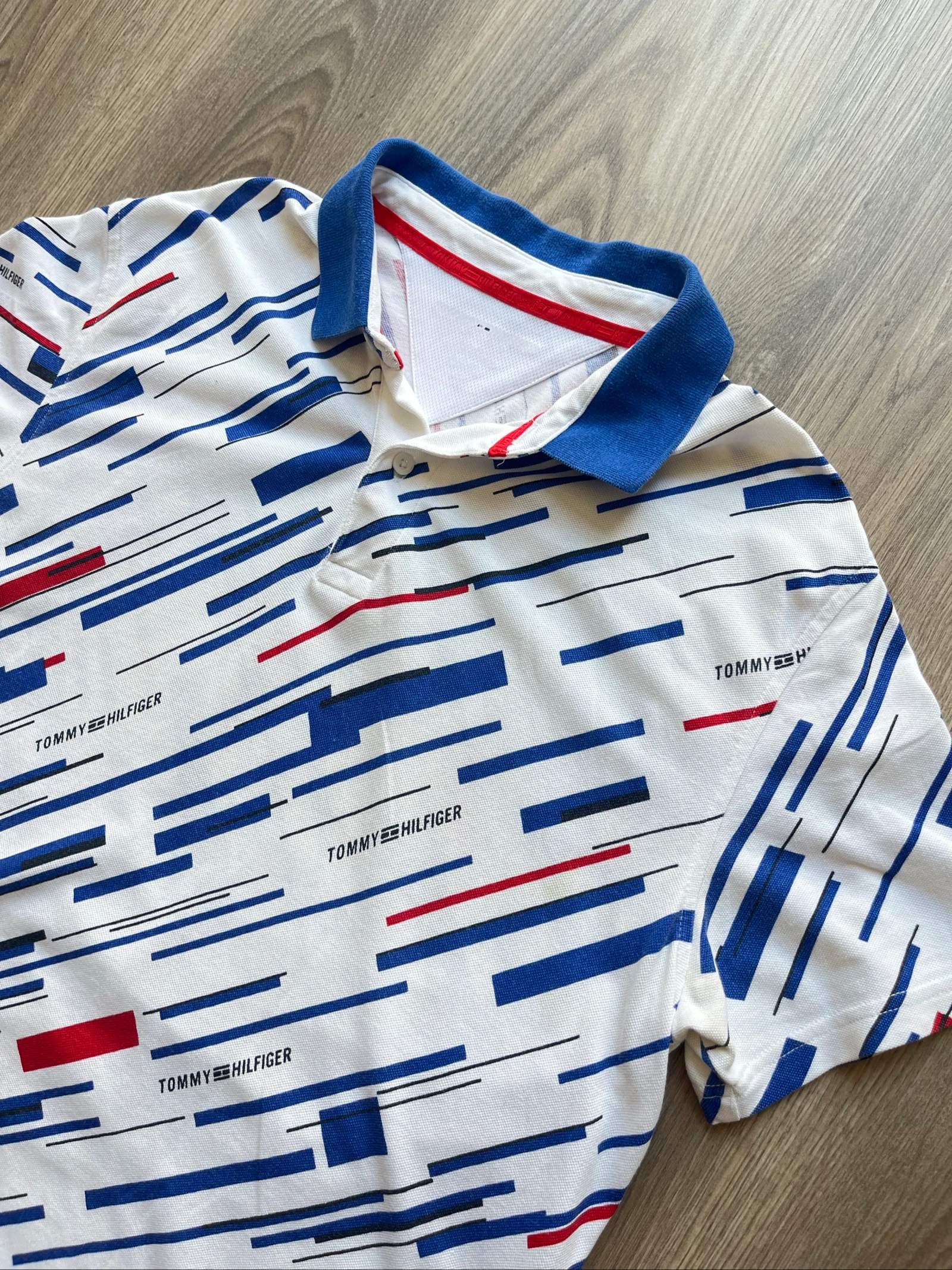 Tommy Hilfiger knit Wool Vintage Y2K Archive Classic Streetwear Essential polo – photo 2